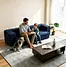 Convertible Sofa Bed | Multi-Functional Sleeper Sofa with Wide Armrests & Hidden Zipper